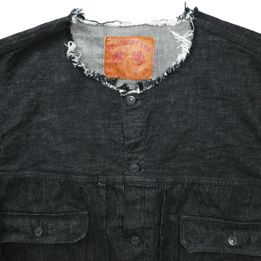 [2025AW] 2103BK Type2 Oversized Black Denim Jacket