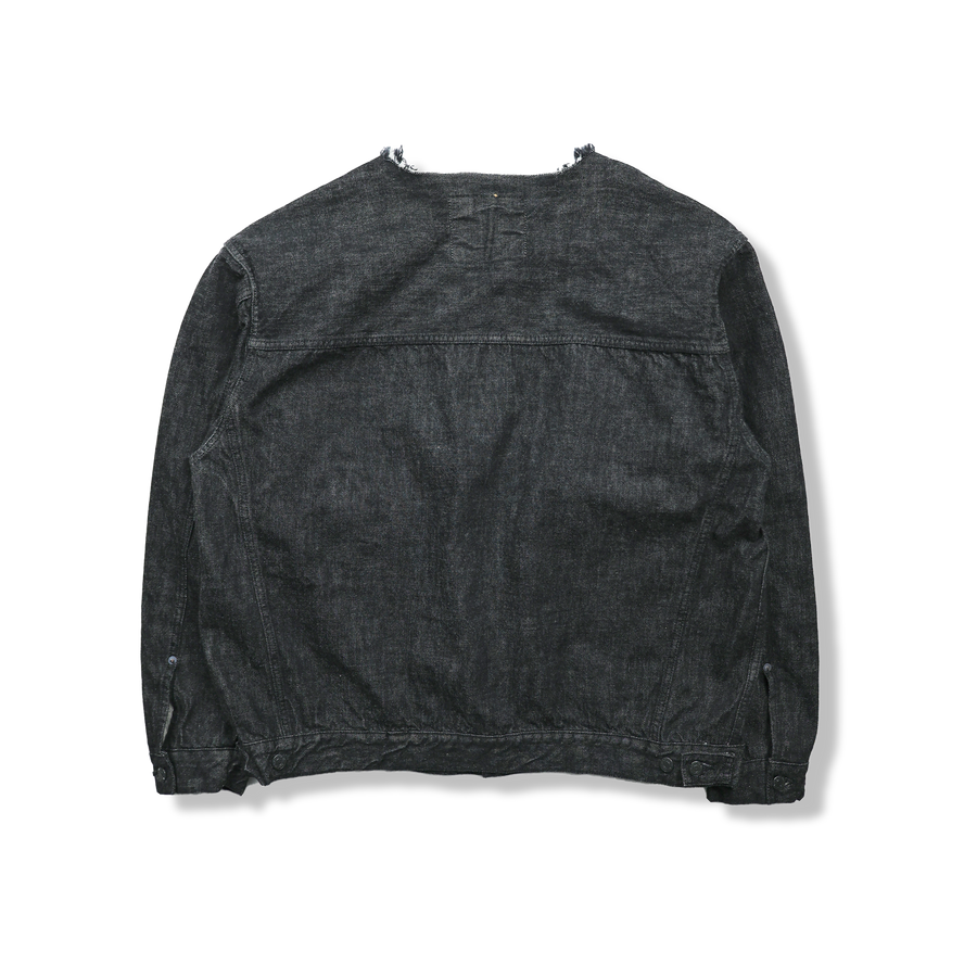[2025AW] 2103BK Type2 Oversized Black Denim Jacket