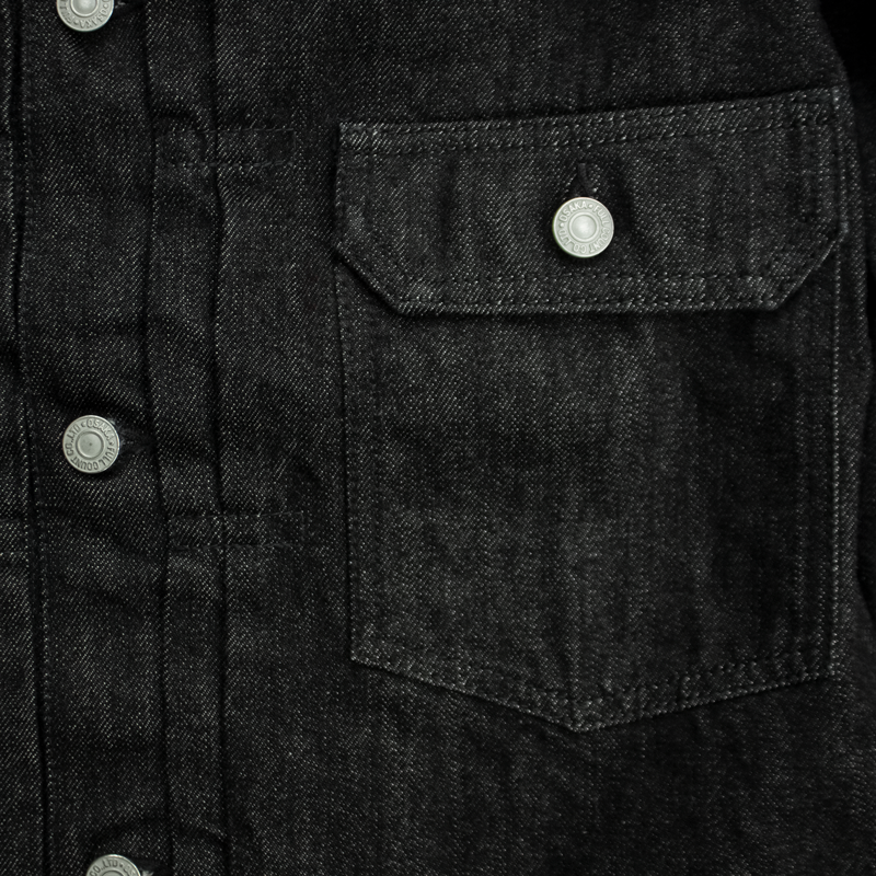 2107BK - Type 1 Black Denim Jacket -