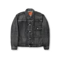 2025SS] 2107BKHW-SP - Type 1 Black Denim Jacket Dartford