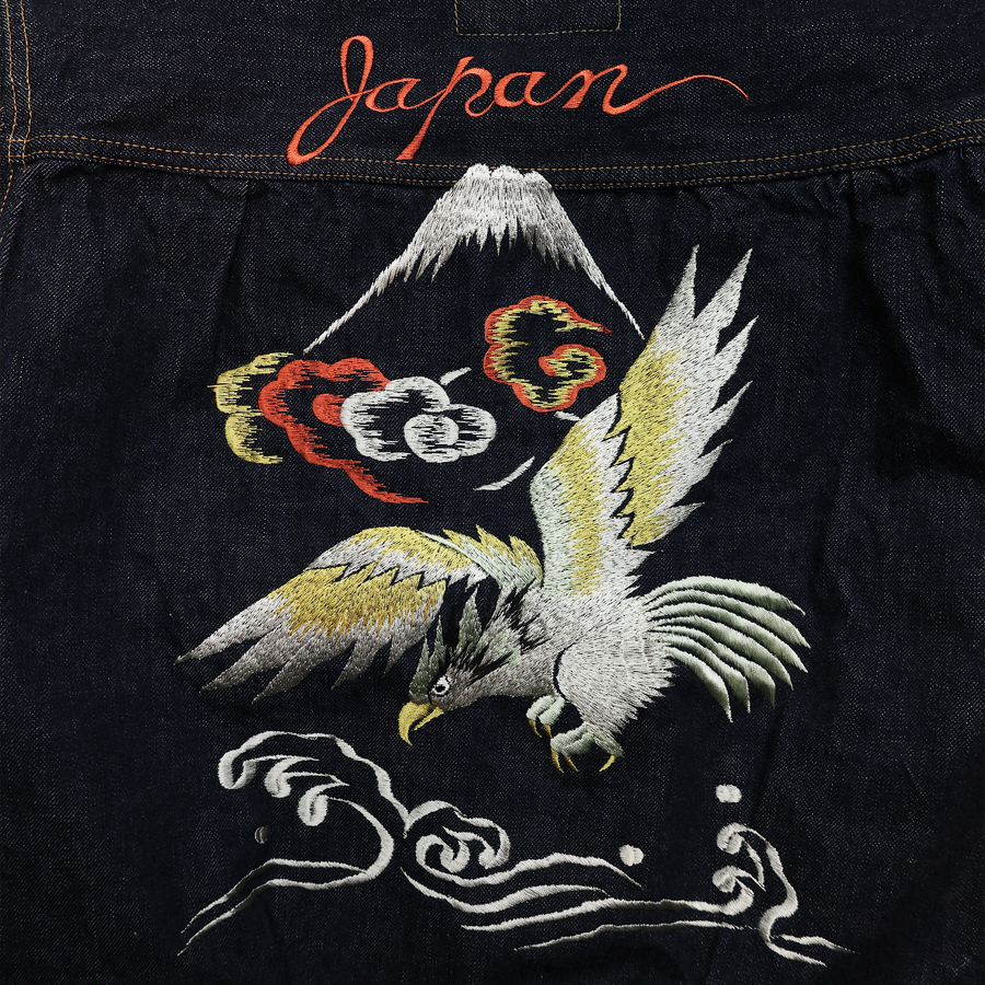 [2025AW] 2107E Souvenir Embroidery Type 1 Denim Jacket