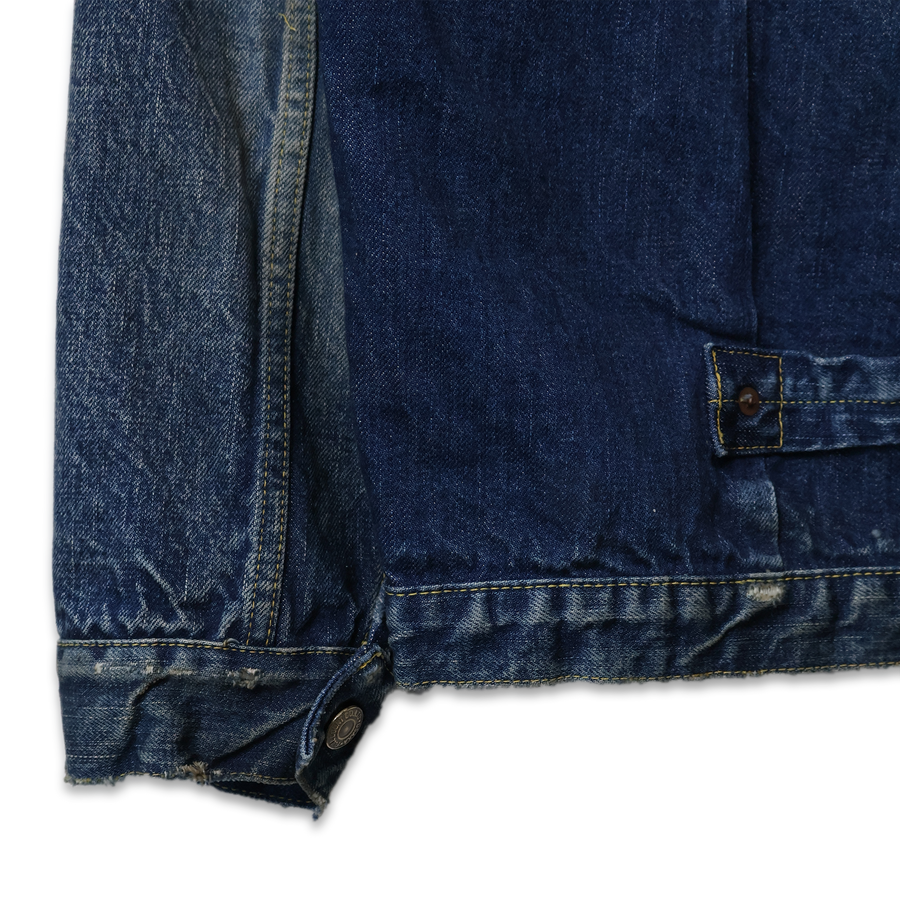 [2025AW] 2016-2107E Souvenir Embroidery Type 1 Denim Jacket HW “More Than Real”