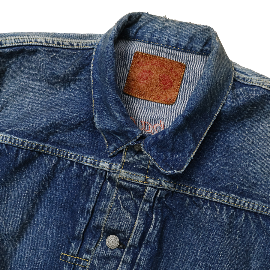 [2025AW] 2016-2107E Souvenir Embroidery Type 1 Denim Jacket HW “More Than Real”