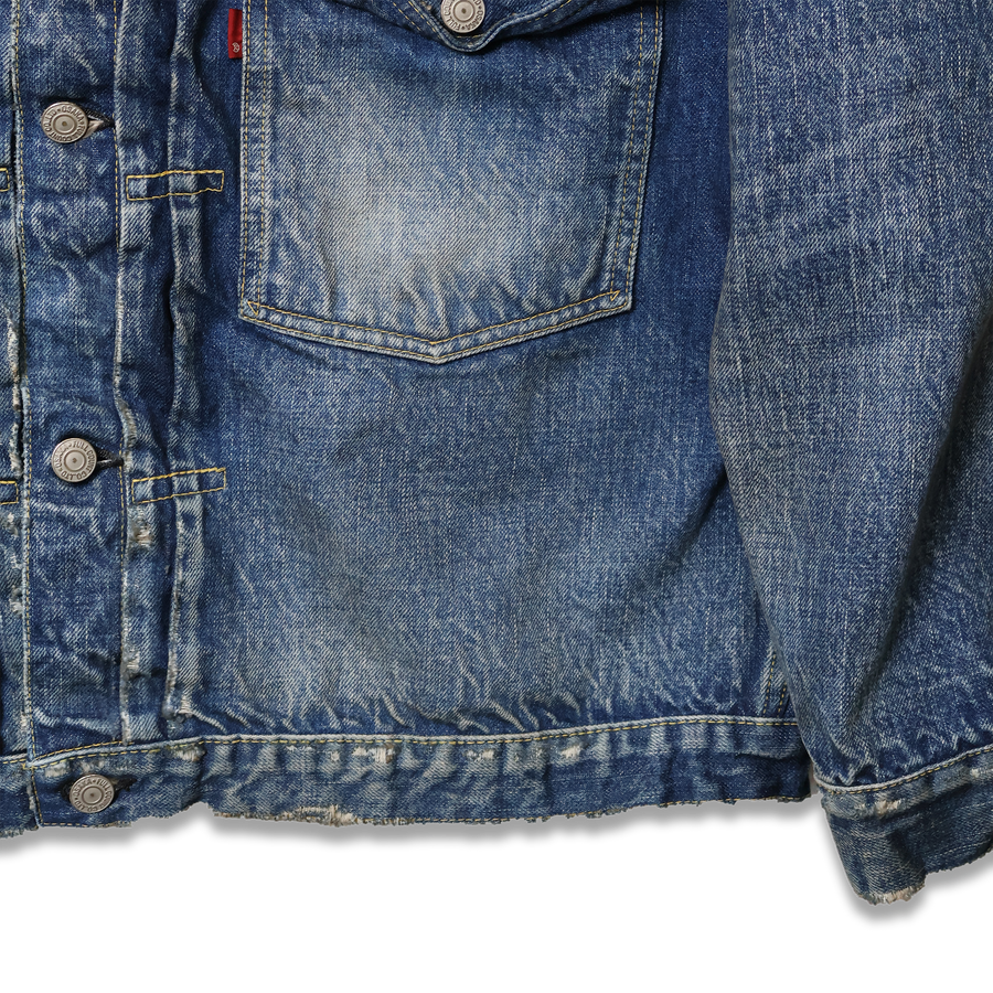 [2025AW] 2016-2107E Souvenir Embroidery Type 1 Denim Jacket HW “More Than Real”