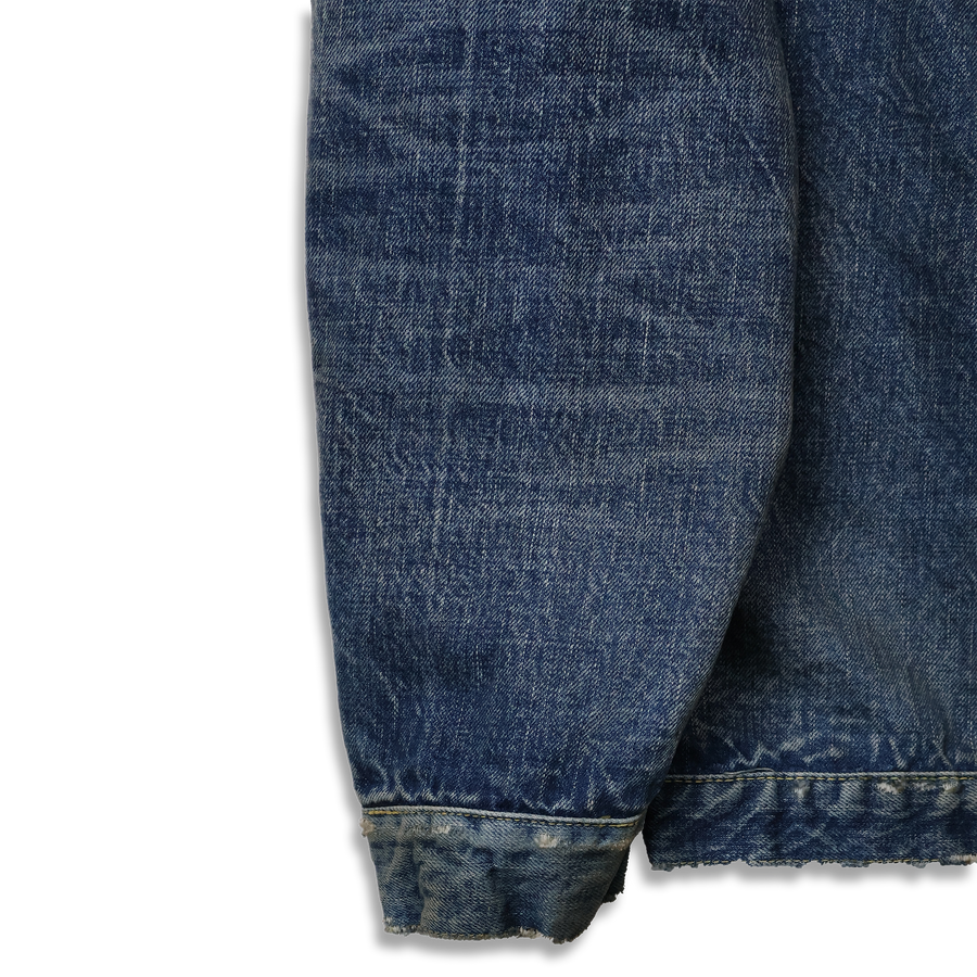 [2025AW] 2016-2107E Souvenir Embroidery Type 1 Denim Jacket HW “More Than Real”