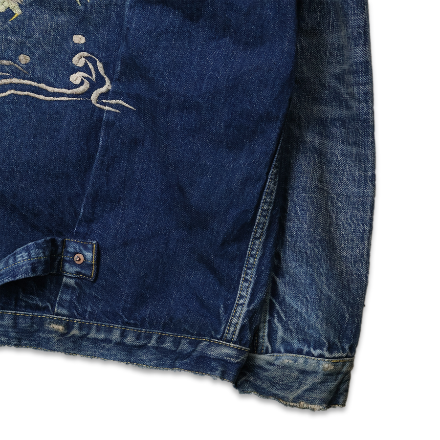 [2025AW] 2016-2107E Souvenir Embroidery Type 1 Denim Jacket HW “More Than Real”