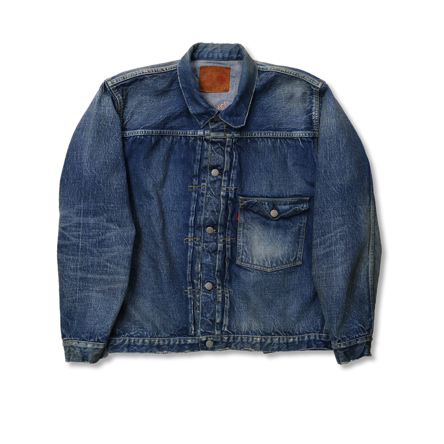 [2025AW] 2016-2107E Souvenir Embroidery Type 1 Denim Jacket HW “More Than Real”