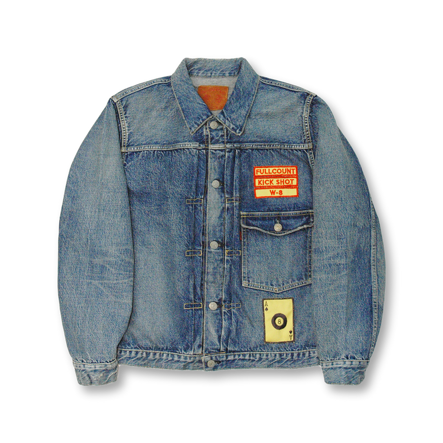 [2024AW] 2107HA Type1 Denim Jacket“Dartford”With Patch