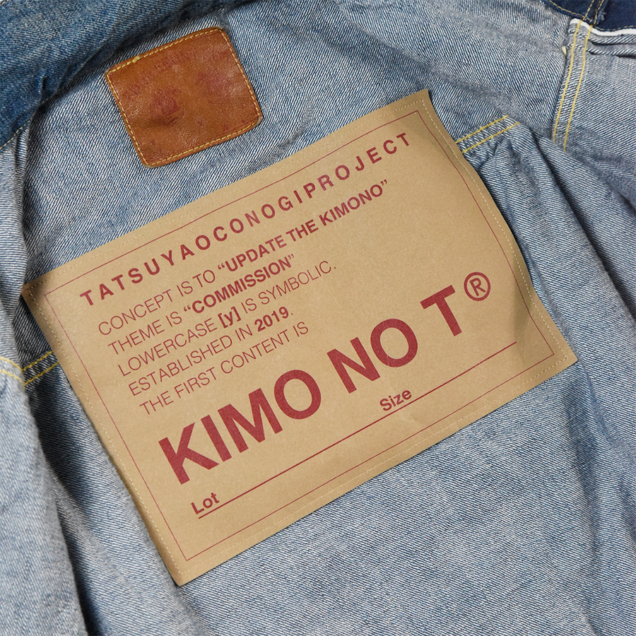 【2024SS】KIMO NO T ×FULLCOUNT 2107K Type 1 Denim Kimono Jacket