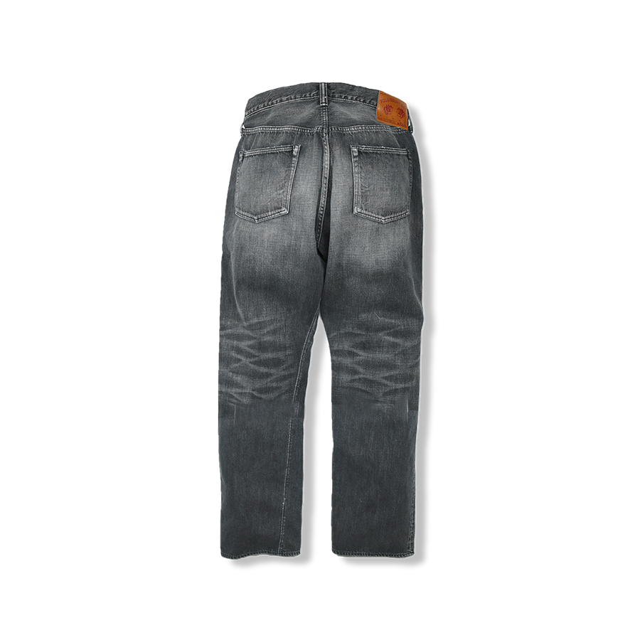 [2025AW] 1101BKSSHW Straight Black Selvedge Denim Dartford(Super Smooth)