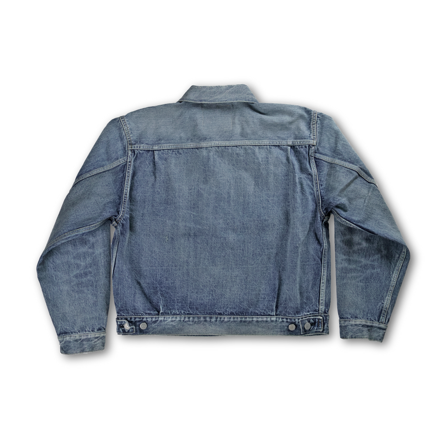 2102HWBIG Type 2 Denim Jacket HW (Blue in Green Exclusive) – FULLCOUNT