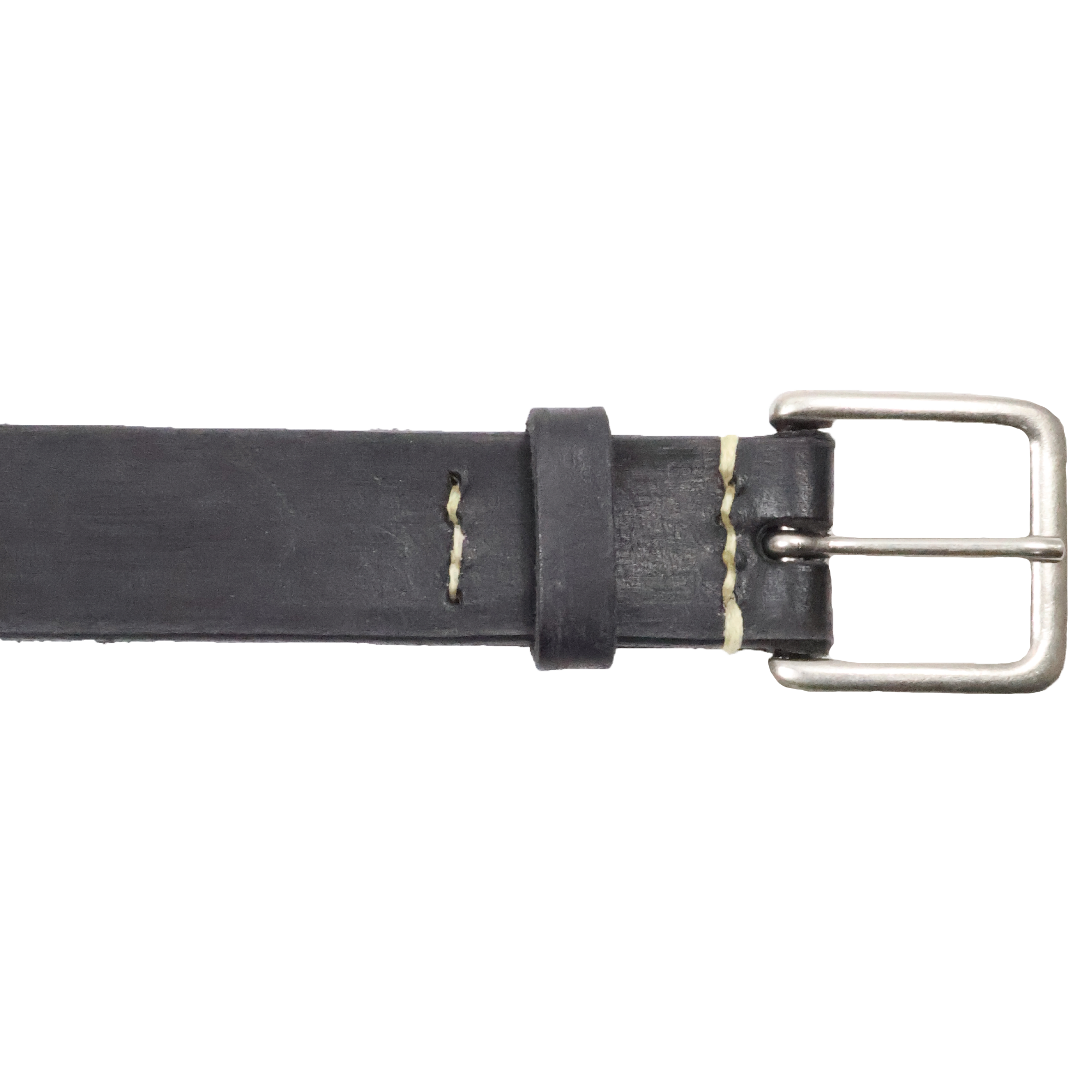 6218 Wild Leather Narrow Belt – FULLCOUNT