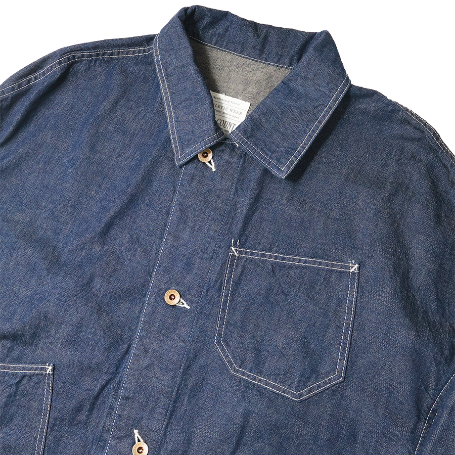 [2026SS] Fu15-Bl-101 Graffiti Chore Jacket