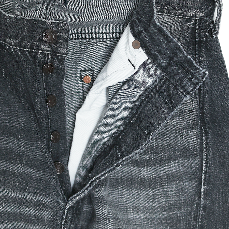 [2025AW] 1108BKSSHW Slim Straight Black Selvedge Denim Dartford(Super Smooth)
