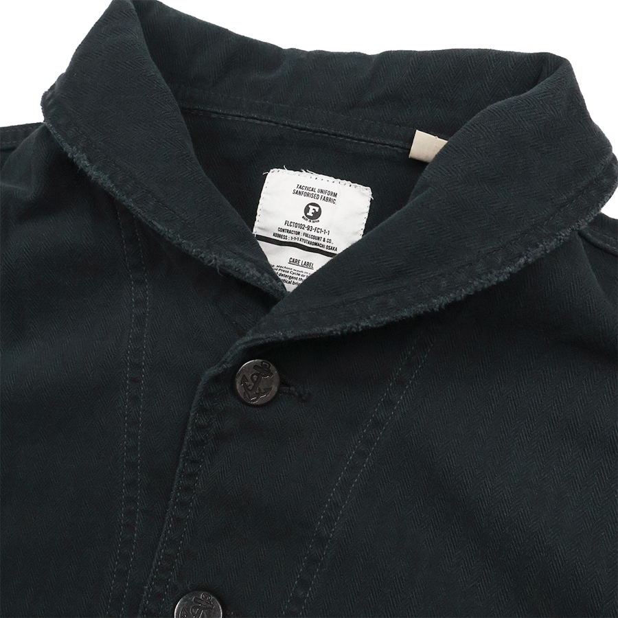 [2026SS] 2052VE-2 USN Shawl Collar Herringbone Coverall VE(Vintage Effect)