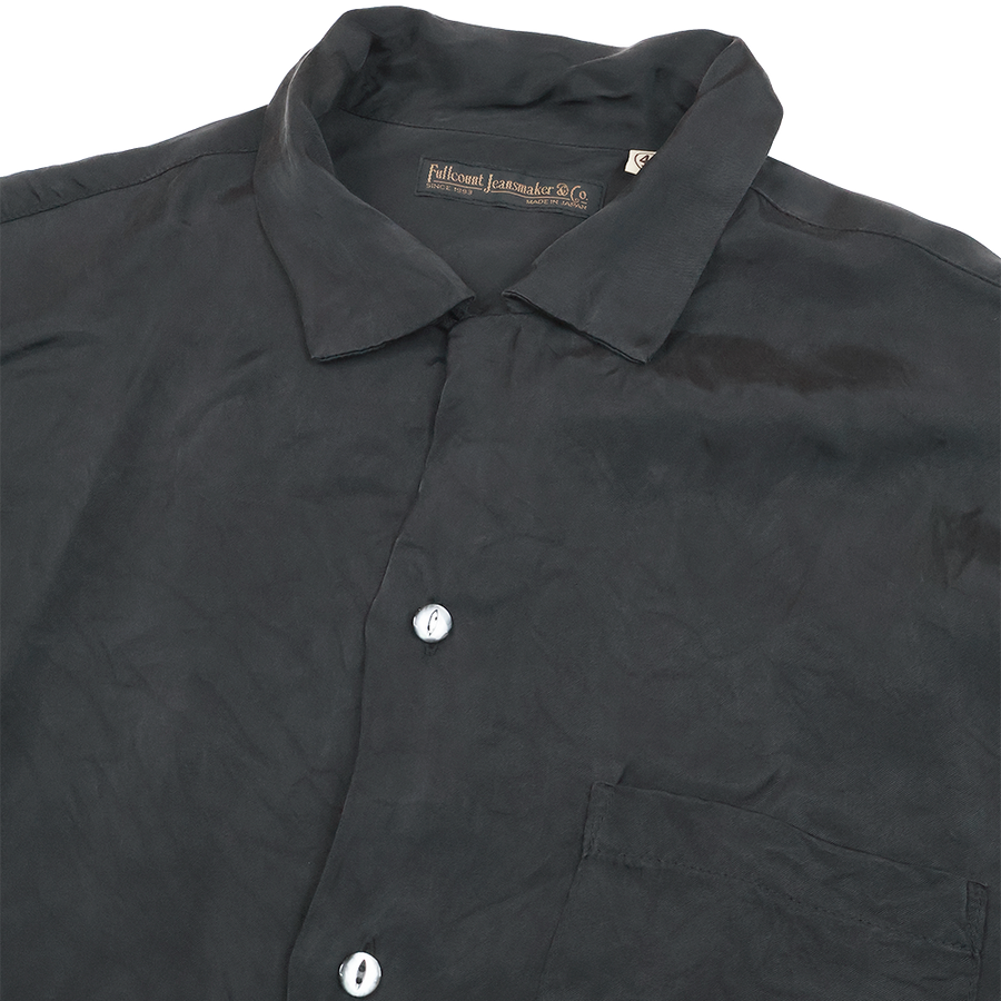 [2026SS] 4100-3Fibril Cupra Open Collar S/S Shirt