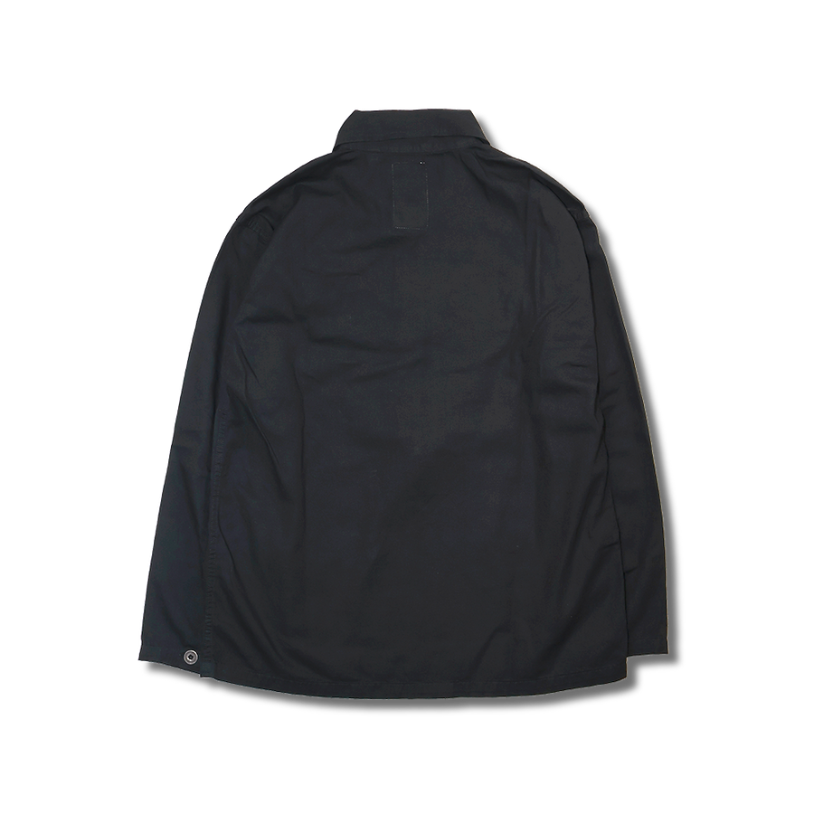 [2026SS] 4097-1 US Army Black Black Denim Pullover Shirt