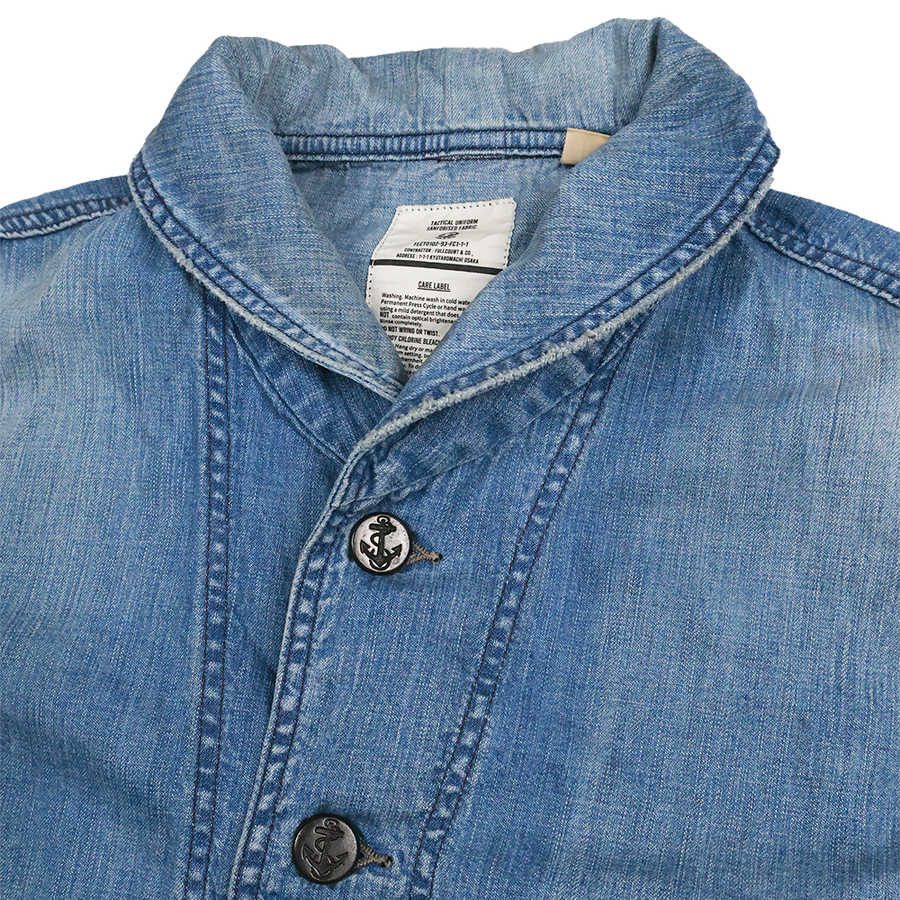 [2026SS] 2052HW-1 USN Shawl Collar Denim Coverall HW “Master Of Reality”
