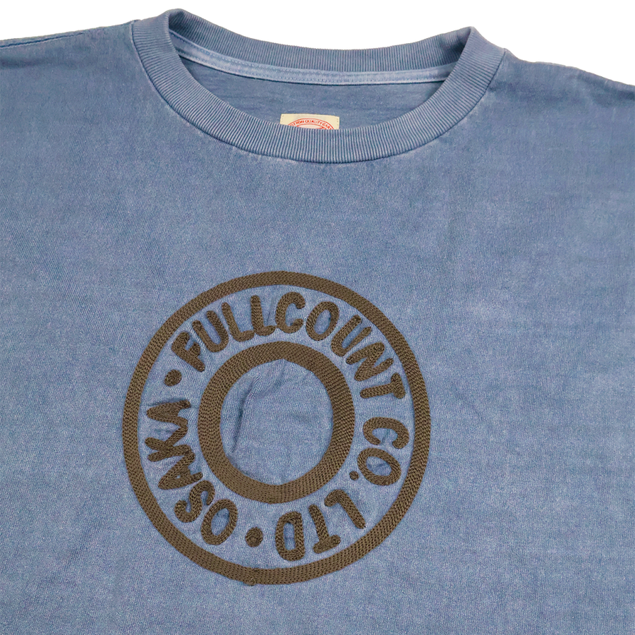 [2026SS] 5504-4 Embroidery T “Tack Button” VE (Vintage Effect)