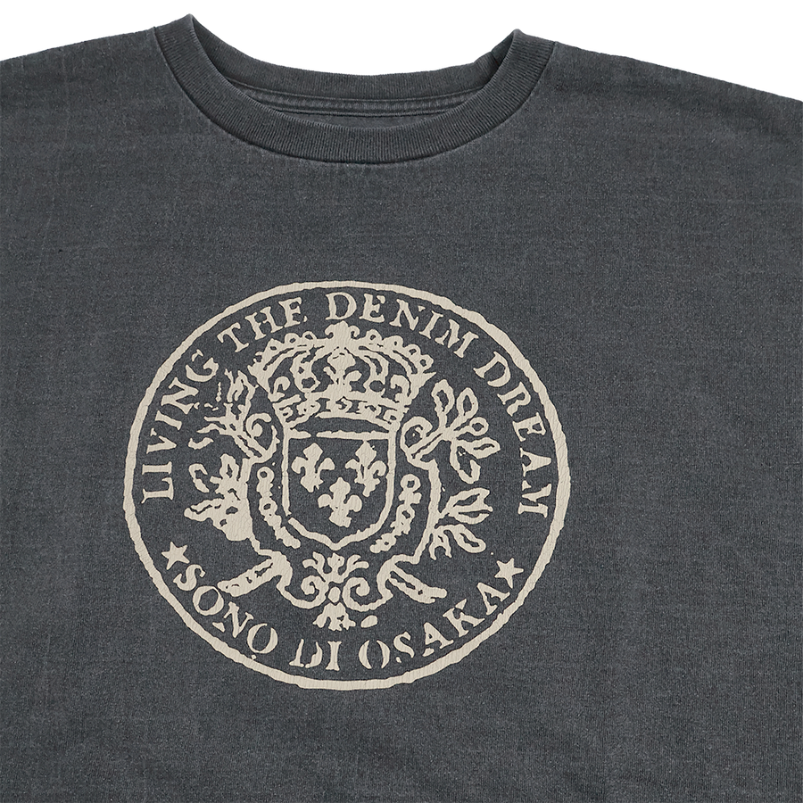 [2026SS] 5504-2 Print T “Old Postmark” VE (Vintage Effect)