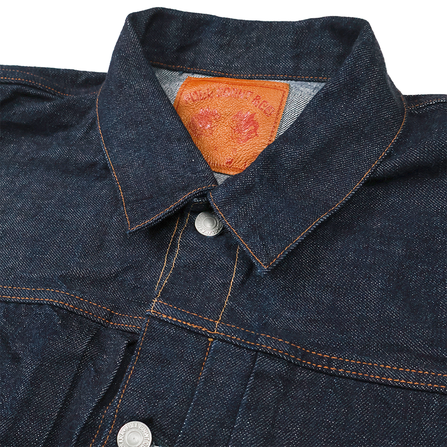 [2026SS] 2102E Classic Tattoo Embroidery Type 2 Denim Jacket Original Drawing by “HORIDAI”