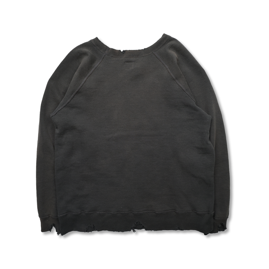 [2025AW] 3769-1 Fading Raglan Sleeve Sweatshirt(damage less)