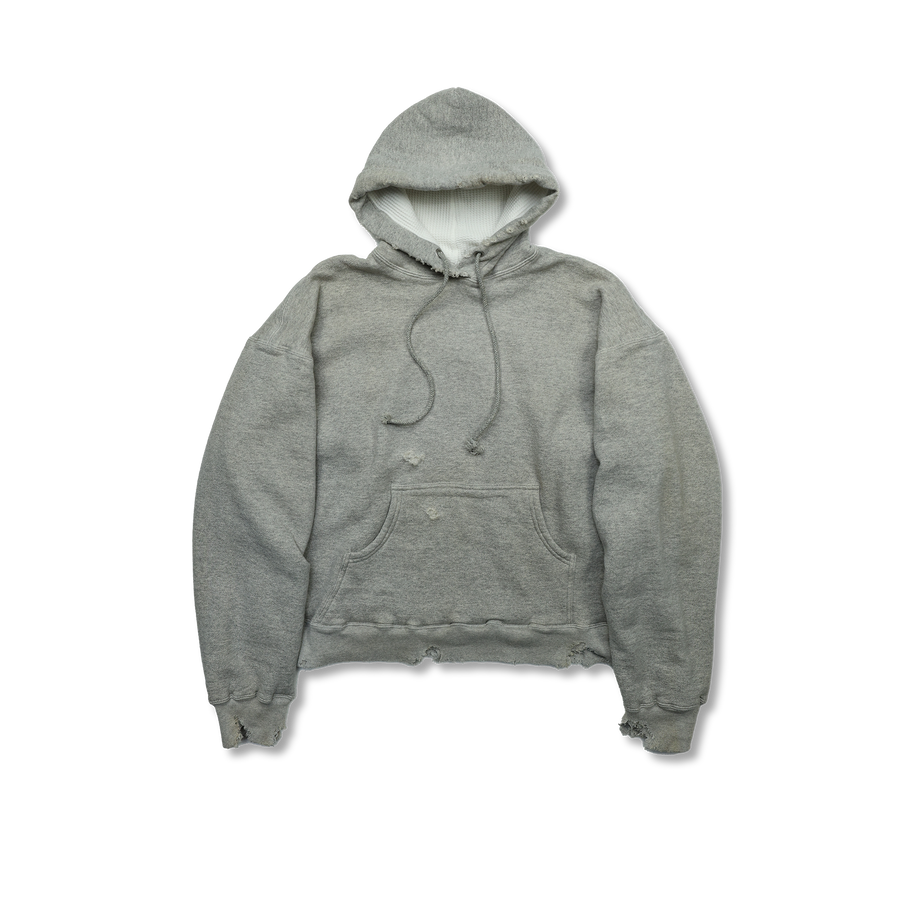[2025AW] 3770 Fading Double Face Sweat Hoodie
