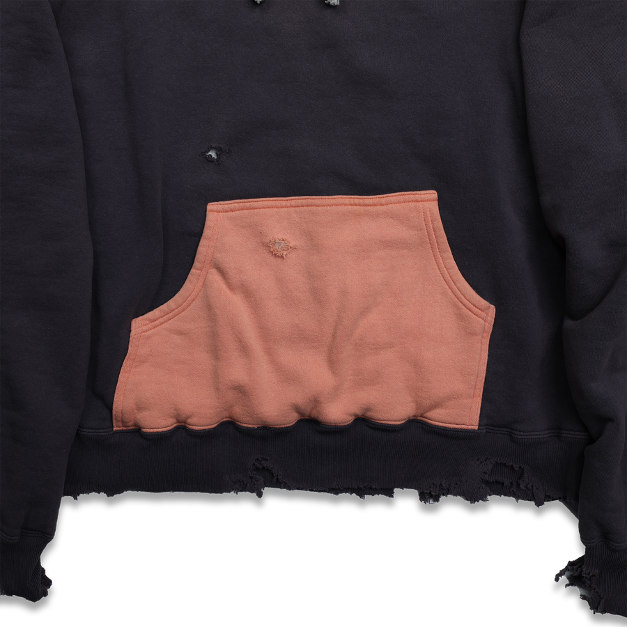 [2025AW] 3770 Fading Double Face Sweat Hoodie