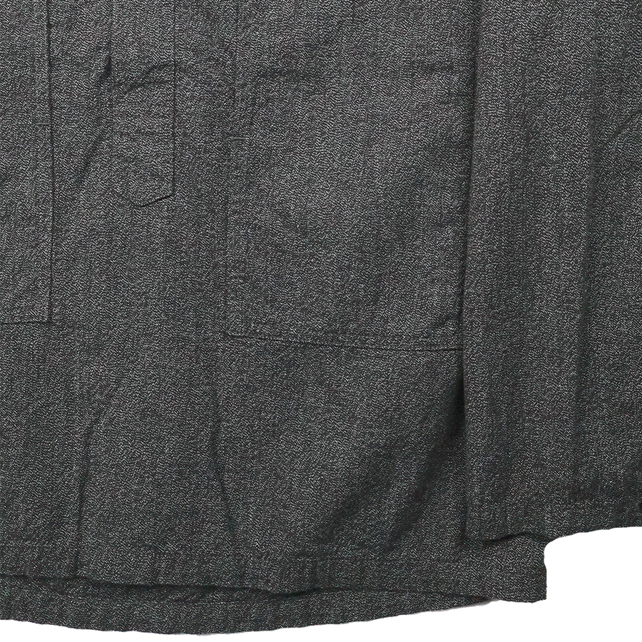 [2026SS] 4097-2 US Army Pullover Black Covert Chambray Shirt