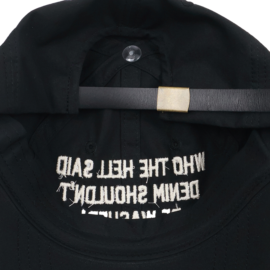 [2026SS] 6261 WHO THE HELL SAID DENIM SHULDN’T BE WASHED ! Cap