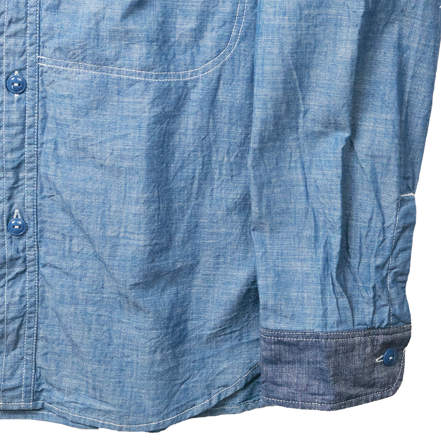 [2026SS] Fu15-Sh-101 Watteau Gathered Ventilated Pocket Shirt