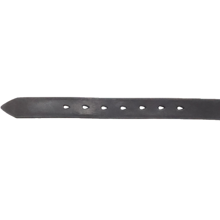 6218 Wild Leather Narrow Belt – FULLCOUNT