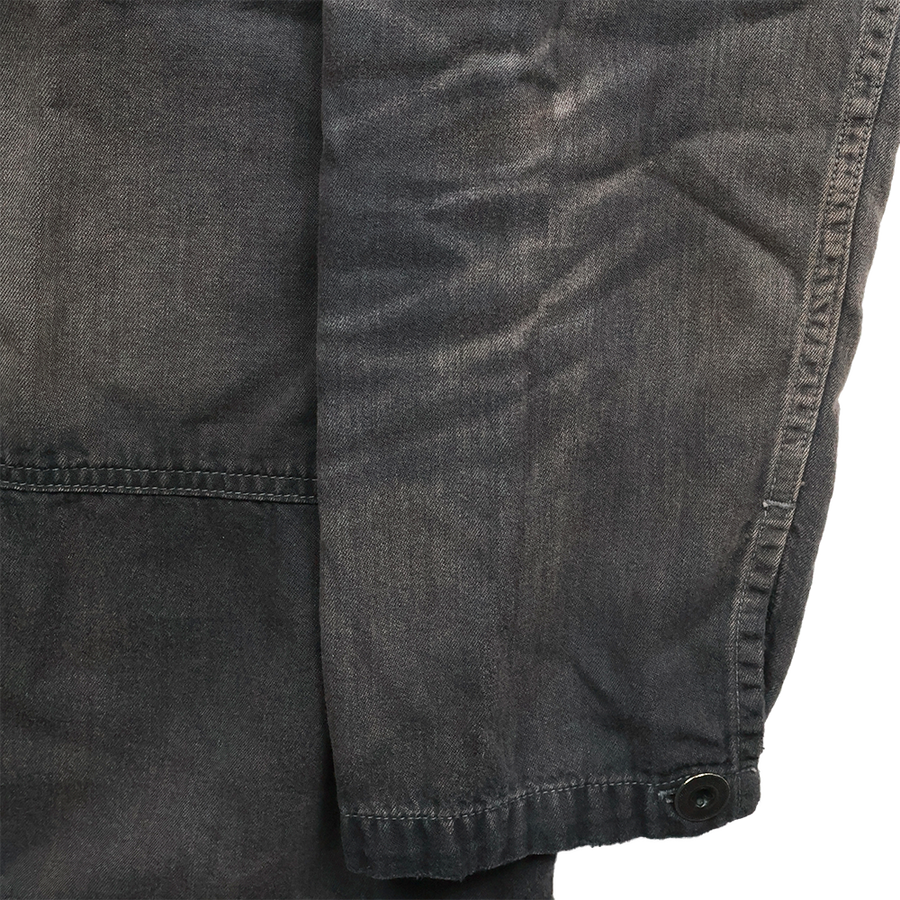 [2026SS] 4097VE-1 US Army Black Black Denim Pullover Shirt VE (Vintage Effect)