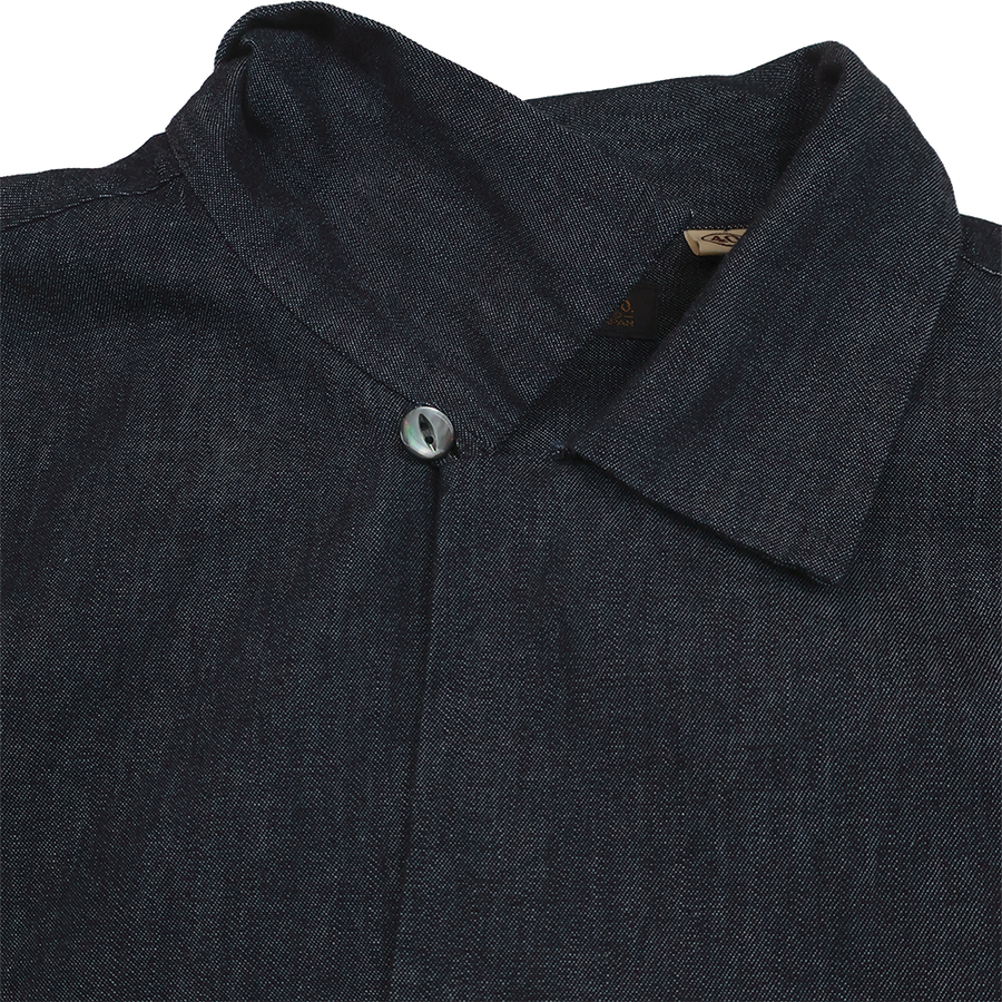 [2026SS] 4100-2 Denim Open Collar S/S Shirt