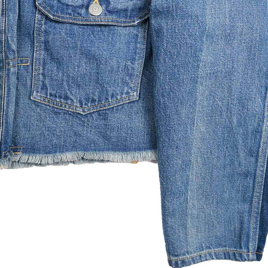 [2026SS] KA25-02 Cropped Type 1 Denim Jacket