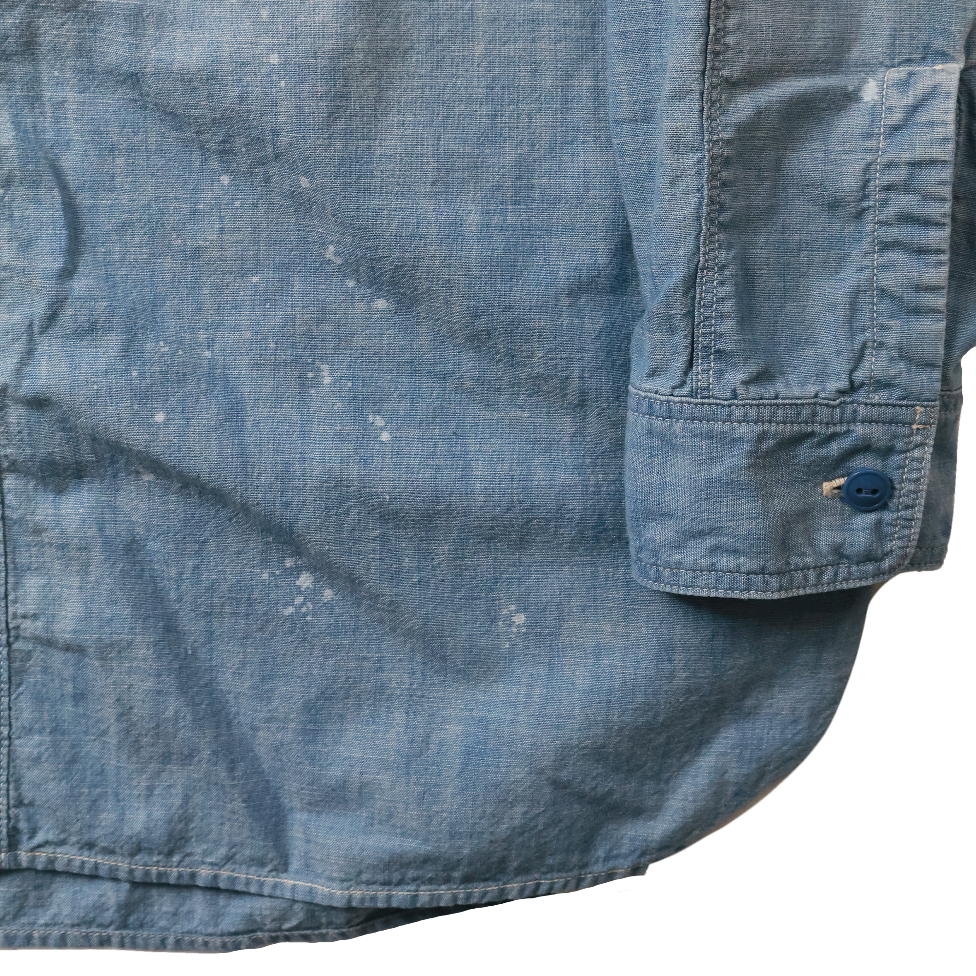 2025SS] 4090HW-1 - Triple Stitch Chambray Shirt “Aging