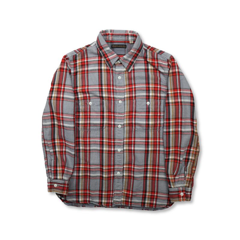 [2025AW] 4094 Original Cotton Check Flannel Work Shirt