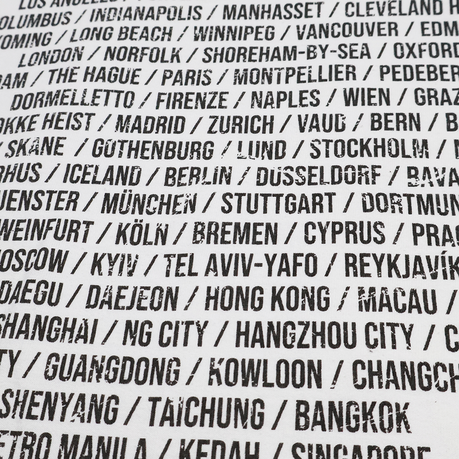 [2026SS] 5504-3 Print T “World Tour”