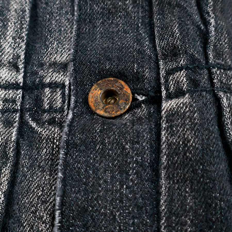 [2026SS] S2107BKSSHW WWII Model 11.5oz Black Denim Jacket HW “Master Of Reality”