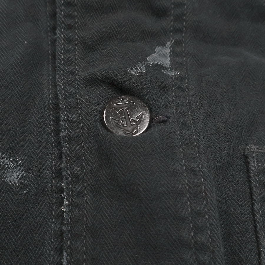 [2026SS] 2052VE-2 USN Shawl Collar Herringbone Coverall VE(Vintage Effect)