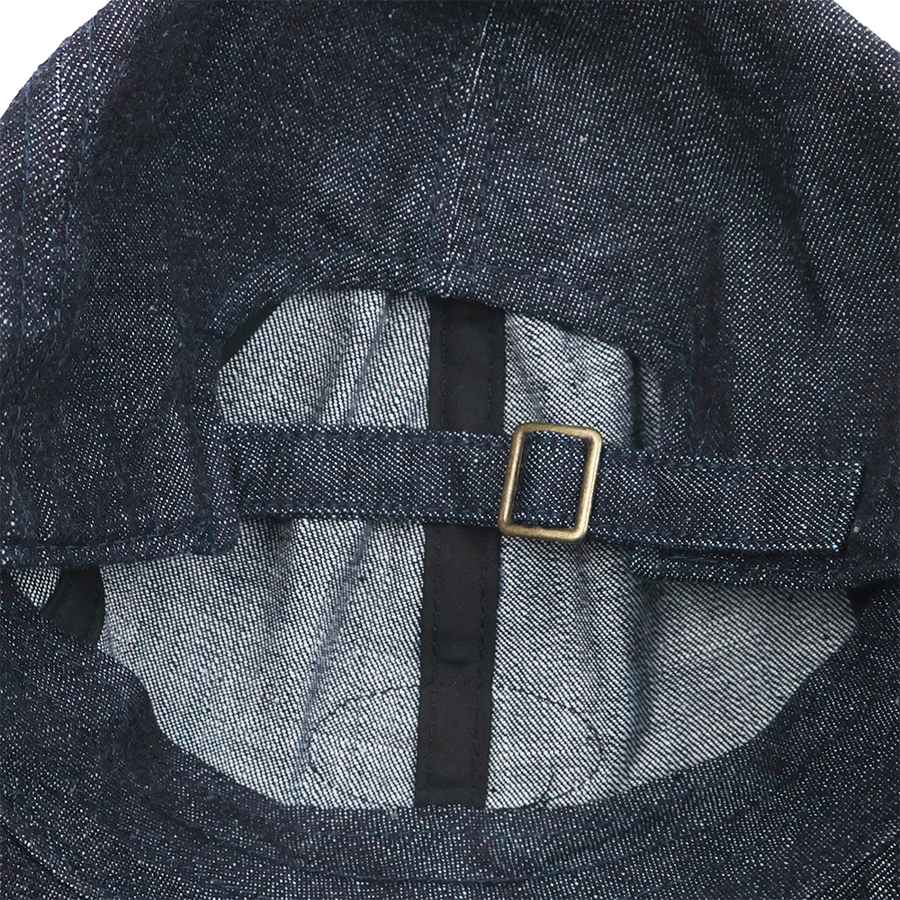 [2026SS] 6770-26 Black FULL Wappen Denim Cap