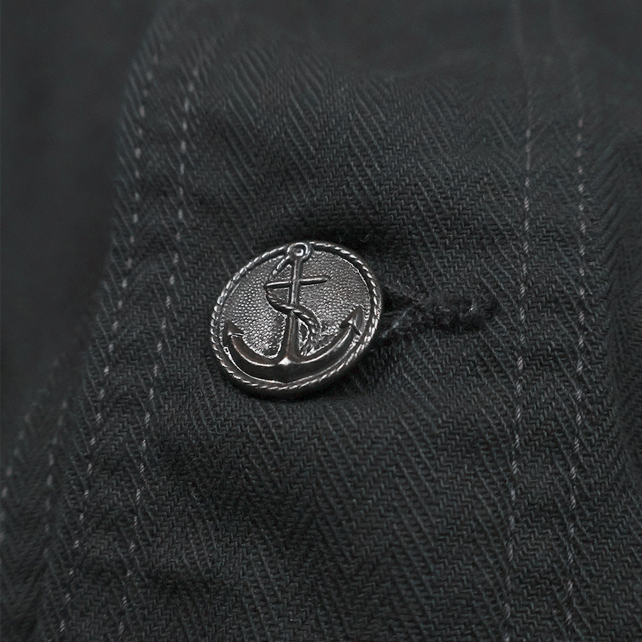 [2026SS] 2025-2 USN Shawl Collar Denim Coverall