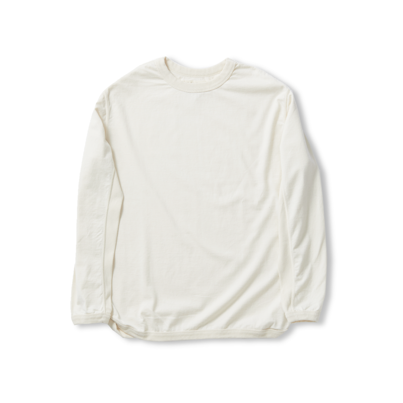 5222L-20A - Flat Seam Heavyweight Long Sleeve T-Shirt - – FULLCOUNT