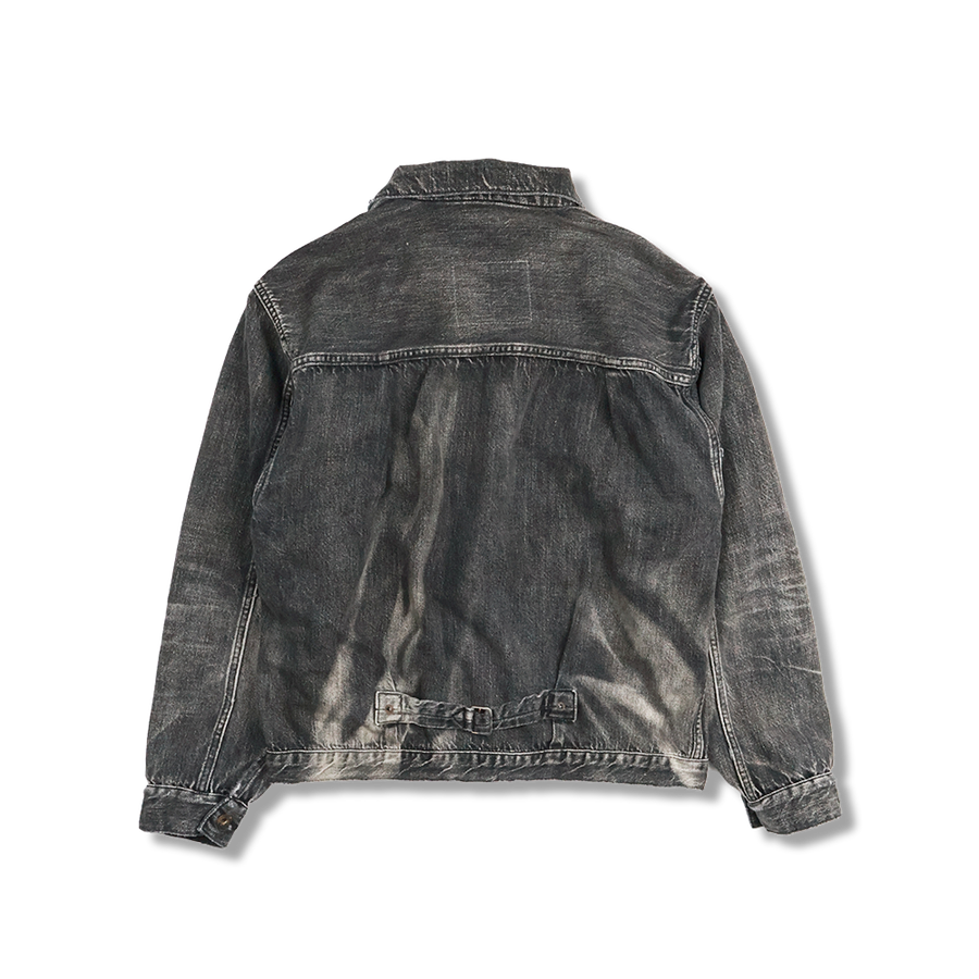 [2026SS] S2107BKSSHW WWII Model 11.5oz Black Denim Jacket HW “Master Of Reality”