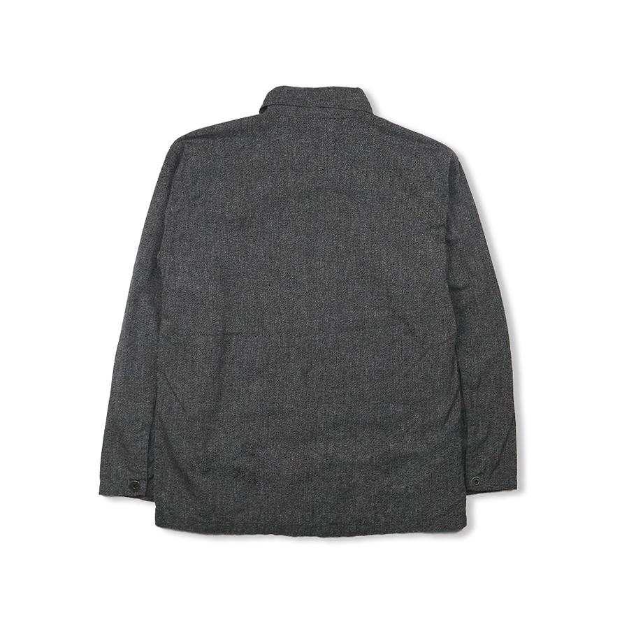 [2026SS] 4097-2 US Army Pullover Black Covert Chambray Shirt