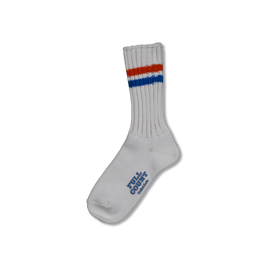 [2025SS]6110-4 - Ribbed Crew Socks -