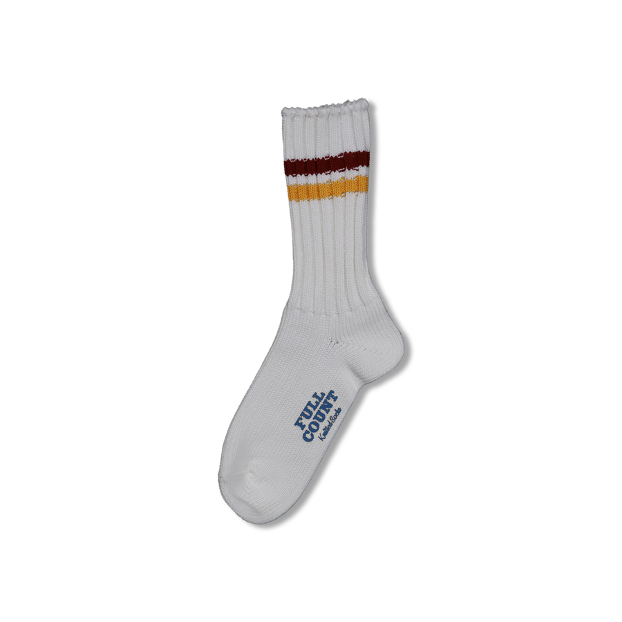 [2025SS]6110-4 - Ribbed Crew Socks -