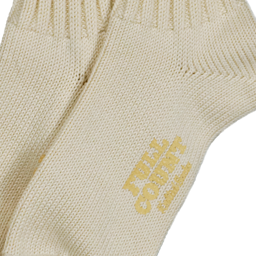 [2025SS]6110-4 - Ribbed Crew Socks -