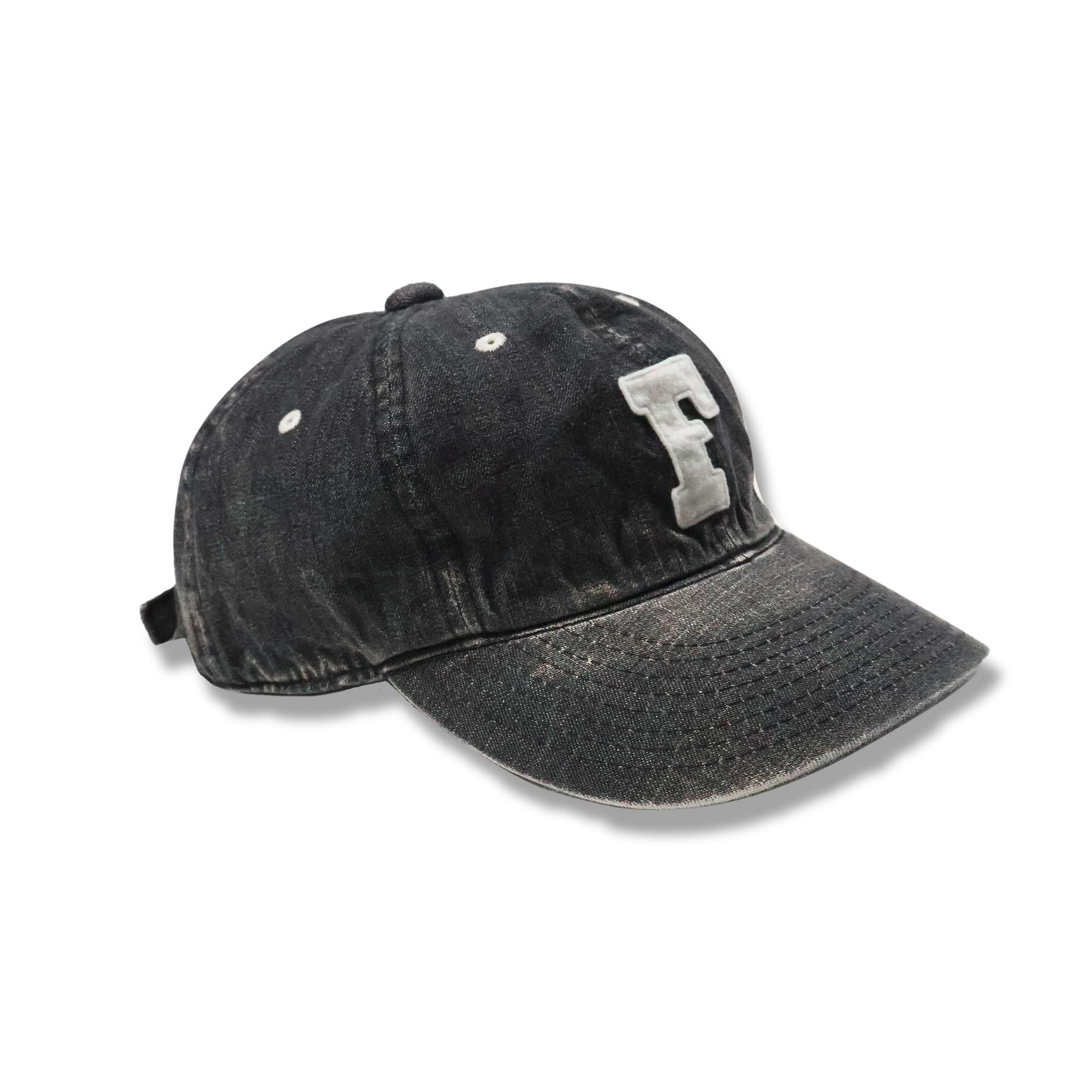 6843HW - 6Panel Denim Baseball Cap 'F' Patch Vintage Wash – FULLCOUNT 6843HW - 6Panel Denim Baseball Cap 'F' Patch Vintage Wash – FULLCOUNT