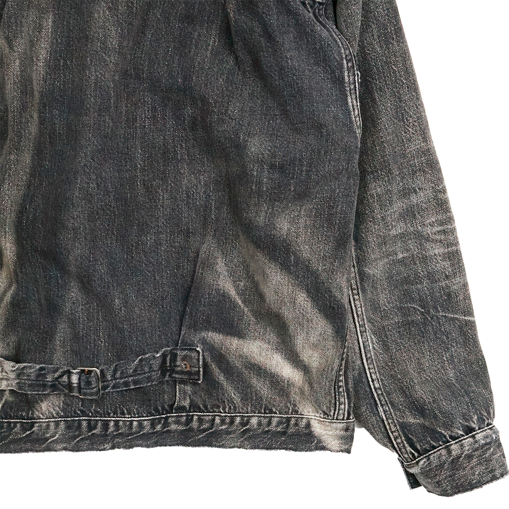 2026SS] S2107BKSSHW WWII Model 11.5oz Black Denim Jacket HW